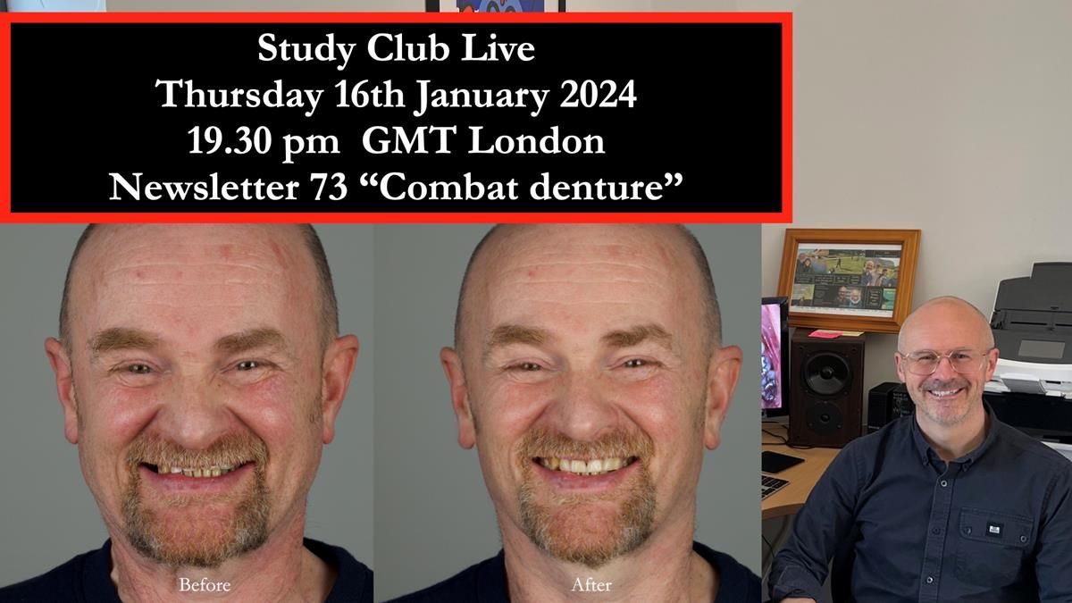 How Keith’s combat denture transformed his life – Newsletter 73